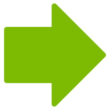 Düz vektör simgesi sağ ok