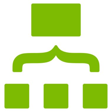 Düzeni düz vektör simgesi