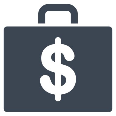 Muhasebe büyük düz vektör simgesi