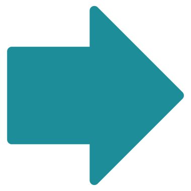 Düz vektör simgesi sağ ok