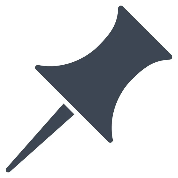Kolík plochý vektorové ikony — Stockový vektor