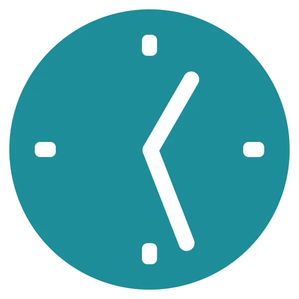 Ikona plochého vektoru hodin — Stockový vektor