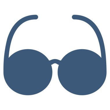 Güneş gözlük düz vektör simgesi