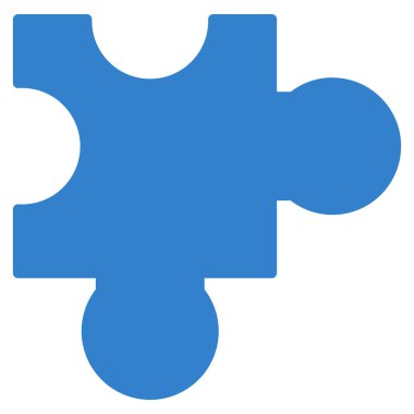 Eklenti düz vektör simgesi