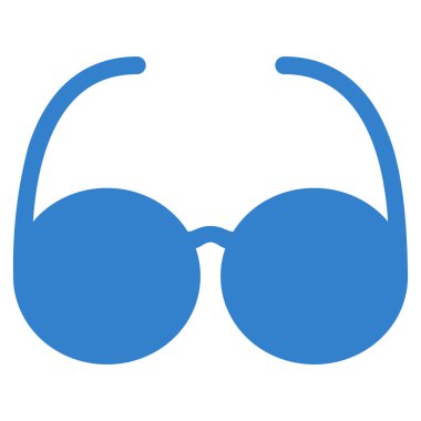 Güneş gözlük düz vektör simgesi