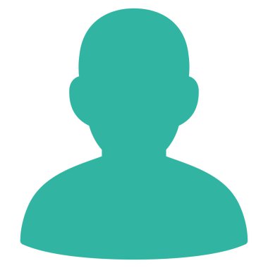 kullanıcı düz vektör simgesi