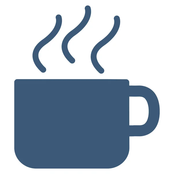 Copo de café ícone vetor plana —  Vetores de Stock