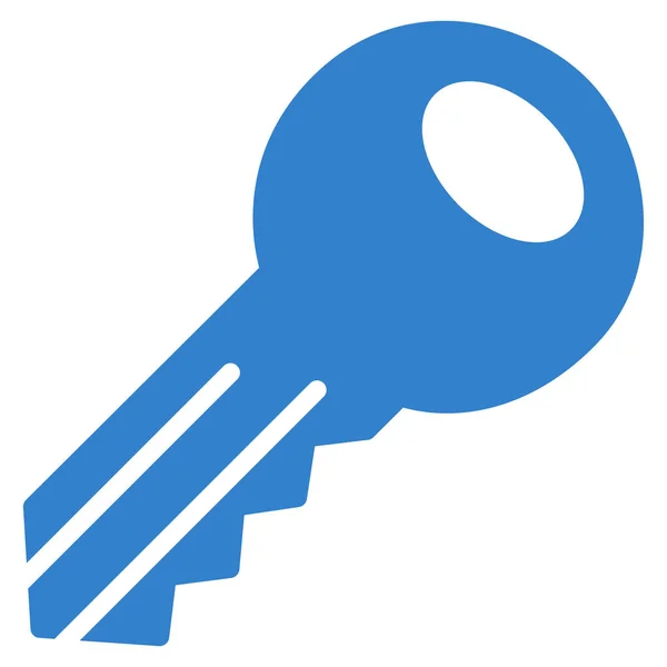 Key Flat Vector Icon — Stock Vector