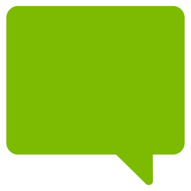 İleti düz vektör simgesi