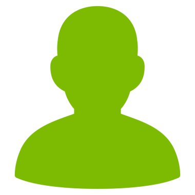 kullanıcı düz vektör simgesi