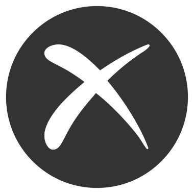 Düz vektör simge Sil