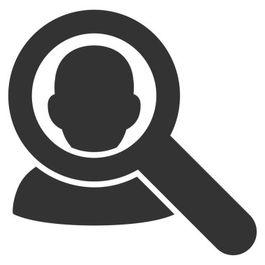 Kullanıcı düz vektör simge bulmak