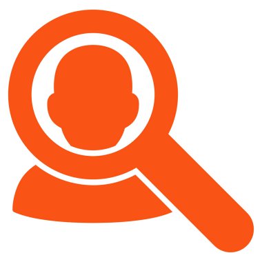 Kullanıcı düz vektör simge bulmak