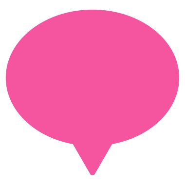 İpucu düz vektör simgesi