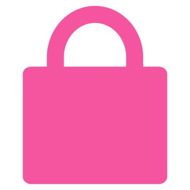 düz vektör simgesini kilitle