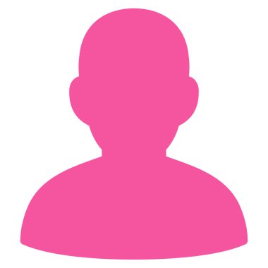 kullanıcı düz vektör simgesi