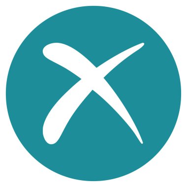 Düz vektör simge Sil