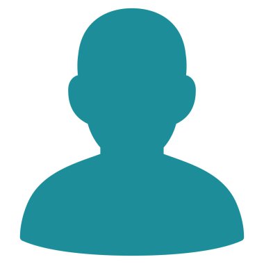 kullanıcı düz vektör simgesi