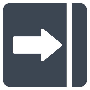 Menüyü Genişlet sağ düz vektör simgesi