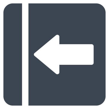 Menü sol düz vektör simgesini gizle