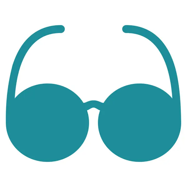 Sun Glasses Flat Vector Icon — Stock Vector