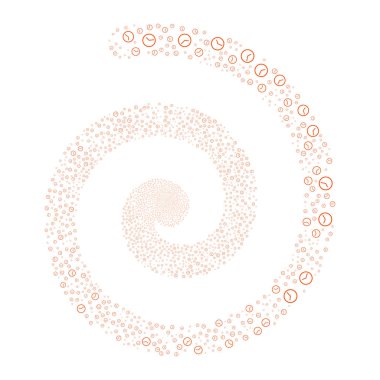 Saat havai fişek sarmal