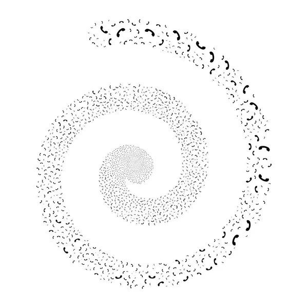 Appel feux d'artifice Spirale — Image vectorielle