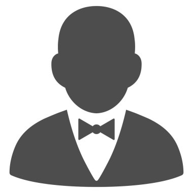 Beyefendi vektör simgesi