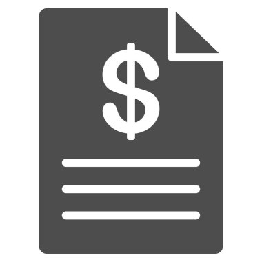 Fiyat listesi vektör simgesi