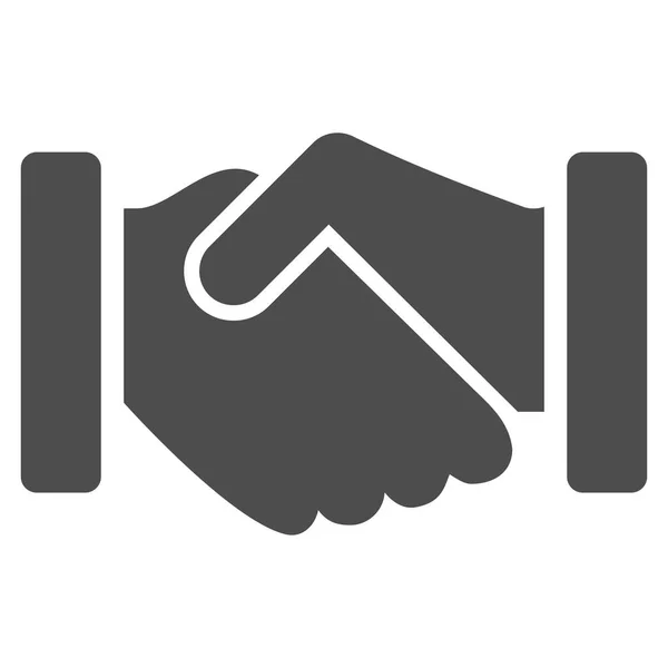 Acuerdo Handshake Vector Icon — Archivo Imágenes Vectoriales