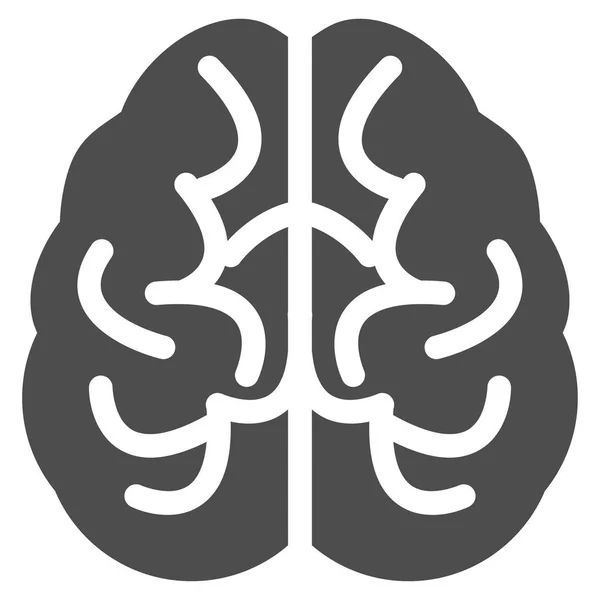 Icono del vector cerebral — Vector de stock