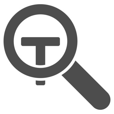 Arama metni vektör simgesi