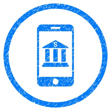 Cep Bank grenli simgesi yuvarlak