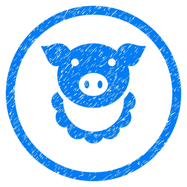 豚報酬丸い粒状のアイコン — ストックベクタ