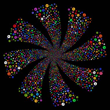 Fireworks girdap döndürme uygulama