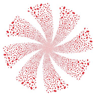 Etiket havai fişek girdap çiçek indirim