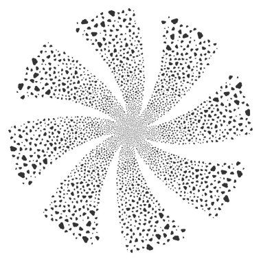 Bulut havai fişek girdap çiçek