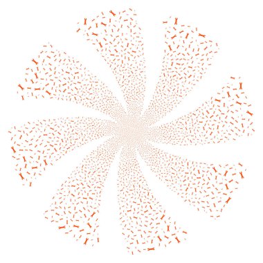 İngiliz anahtarı havai fişek girdap döndürme