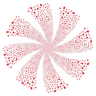 Baht havai fişek girdap döndürme