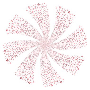 Buzzer havai fişek girdap çiçek