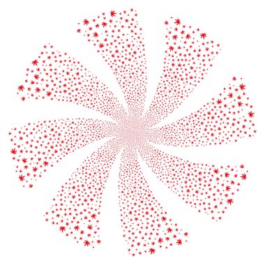 Esrar havai fişek girdap çiçek