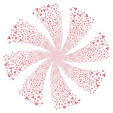 Dikkat havai fişek girdap döndürme