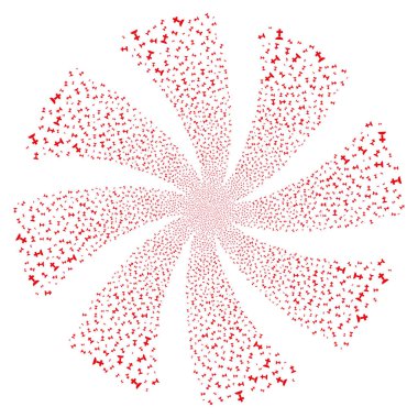 Mezarlık havai fişek girdap çiçek