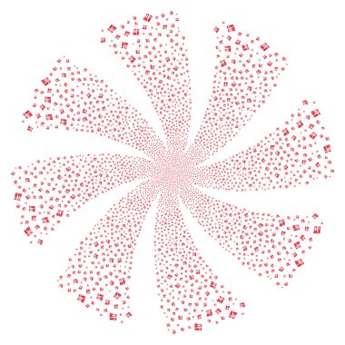 Kimya havai fişek girdap döndürme