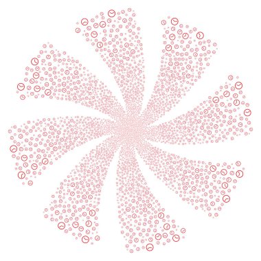 Saat havai fişek girdap döndürme