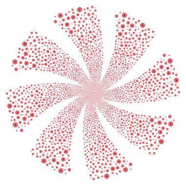 COG havai fişek girdap döndürme