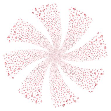 Elektrikli ampul havai fişek girdap döndürme