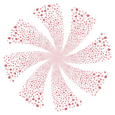 Dişli Tümleştirme havai fişek girdap döndürme