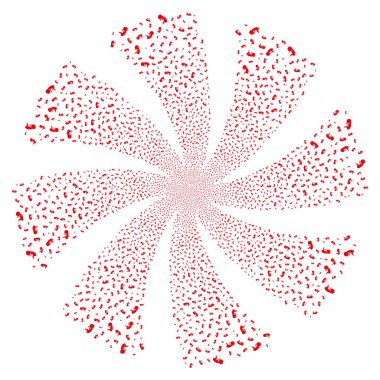 İnsan embriyo havai fişek girdap döndürme