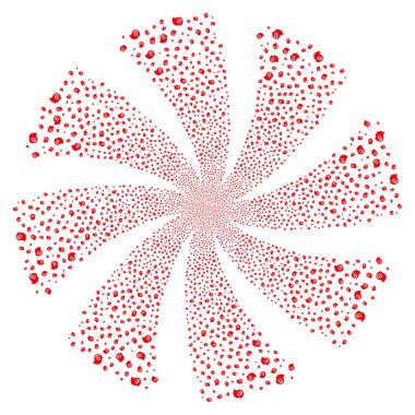 Akıl Gears havai fişek girdap döndürme